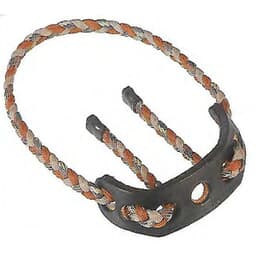 Paradox Brown/Tan/Camo Original Braid Bow Wrist Sling w/Leather Mount PBSL-C-4
