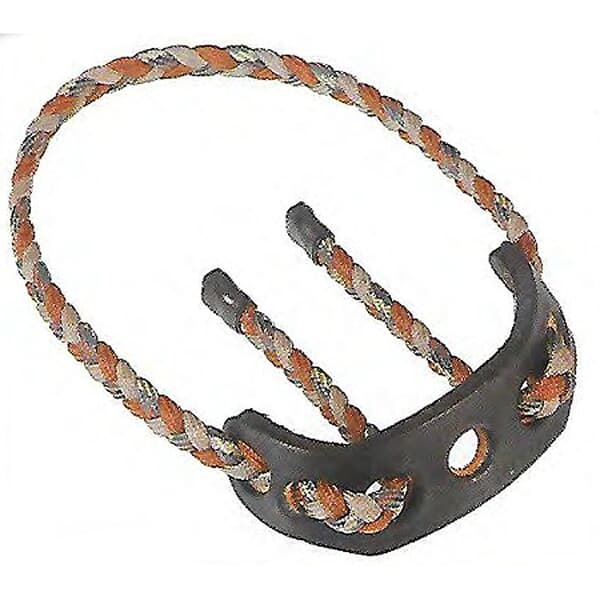 Paradox Brown/Tan/Camo Original Braid Bow Wrist Sling w/Leather Mount PBSL-C-4