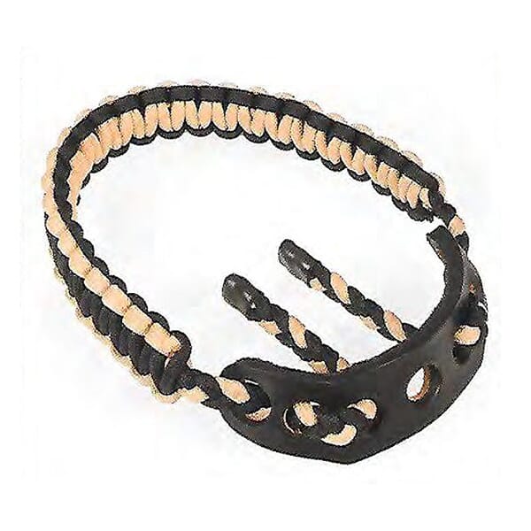 Paradox Black N' Bone Custom Cobra Braid Bow Wrist Sling w/Leather Mount PBSE-CC-39