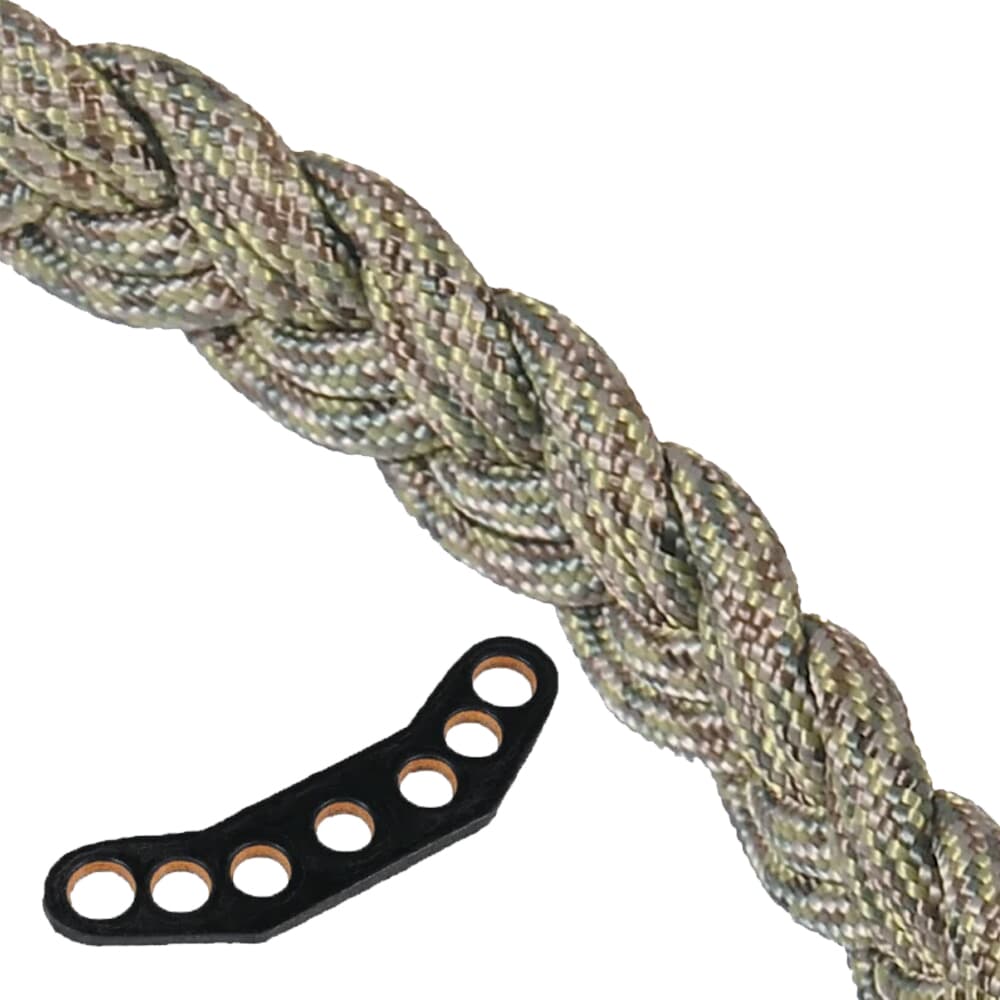 Paradox Deep Forest Digi Camo Elite Double-Wide Braid Bow Wrist Sling w/Leather Mount PBSE-E-56