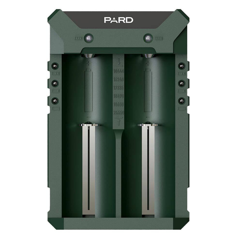 PARD 2 Slot Battery Charger Fast Charging Solution for 18650 and 21700 Batteries