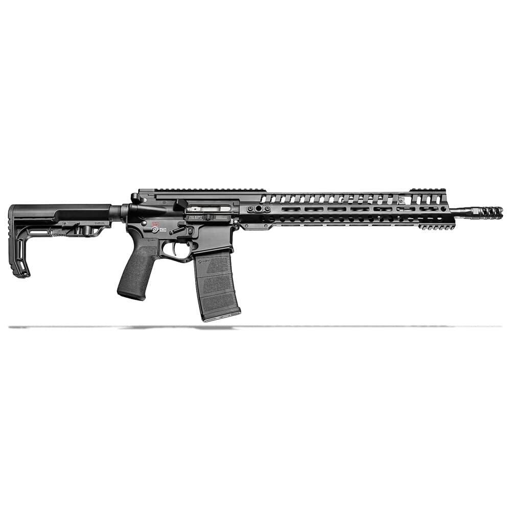 POF P415 Edge 5.56 x 45mm NATO 16.5" Bbl Black Rifle w/14.5" Rail and 5 Position Piston Gas Block 01143