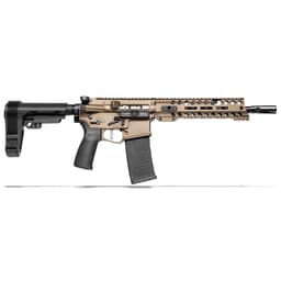 POF Renegade+ .300 Black 10.5" Bbl Burnt Bronze Pistol w/9" Rail, 9 Position Dictator, and SB-A3 Brace 01463