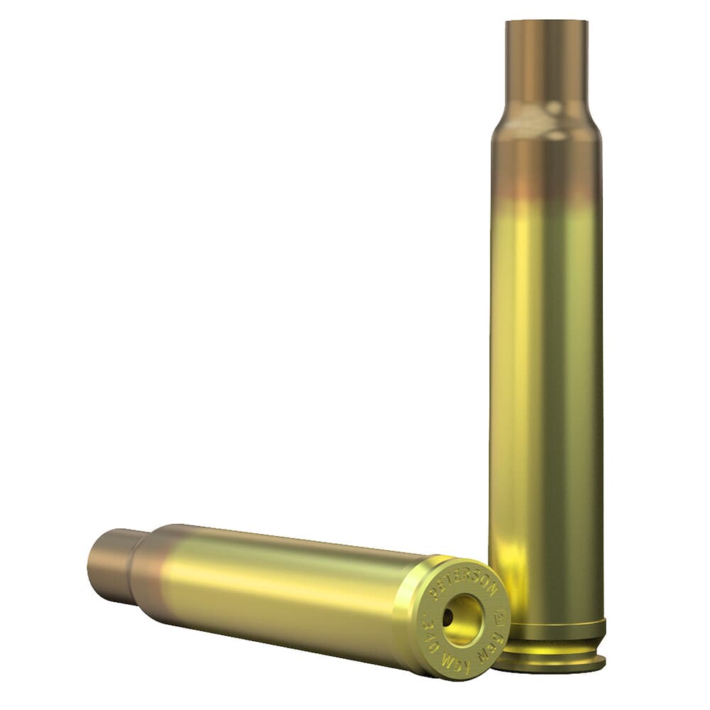 Peterson .340 Weatherby Magnum Brass Casings Box of 50rds 40068R