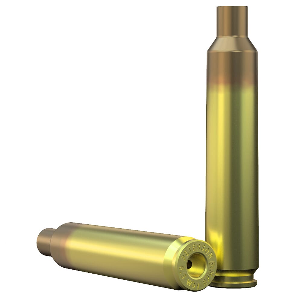 Peterson 6.5 Weatherby RPM Brass Casings Bulk Box of 250rds 40066I