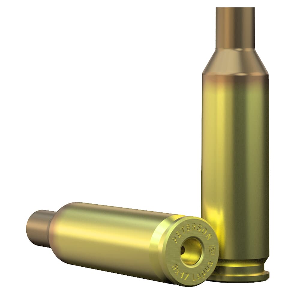 Peterson 6.5x47 Lapua Casing Box of 50 PCC65X47L50