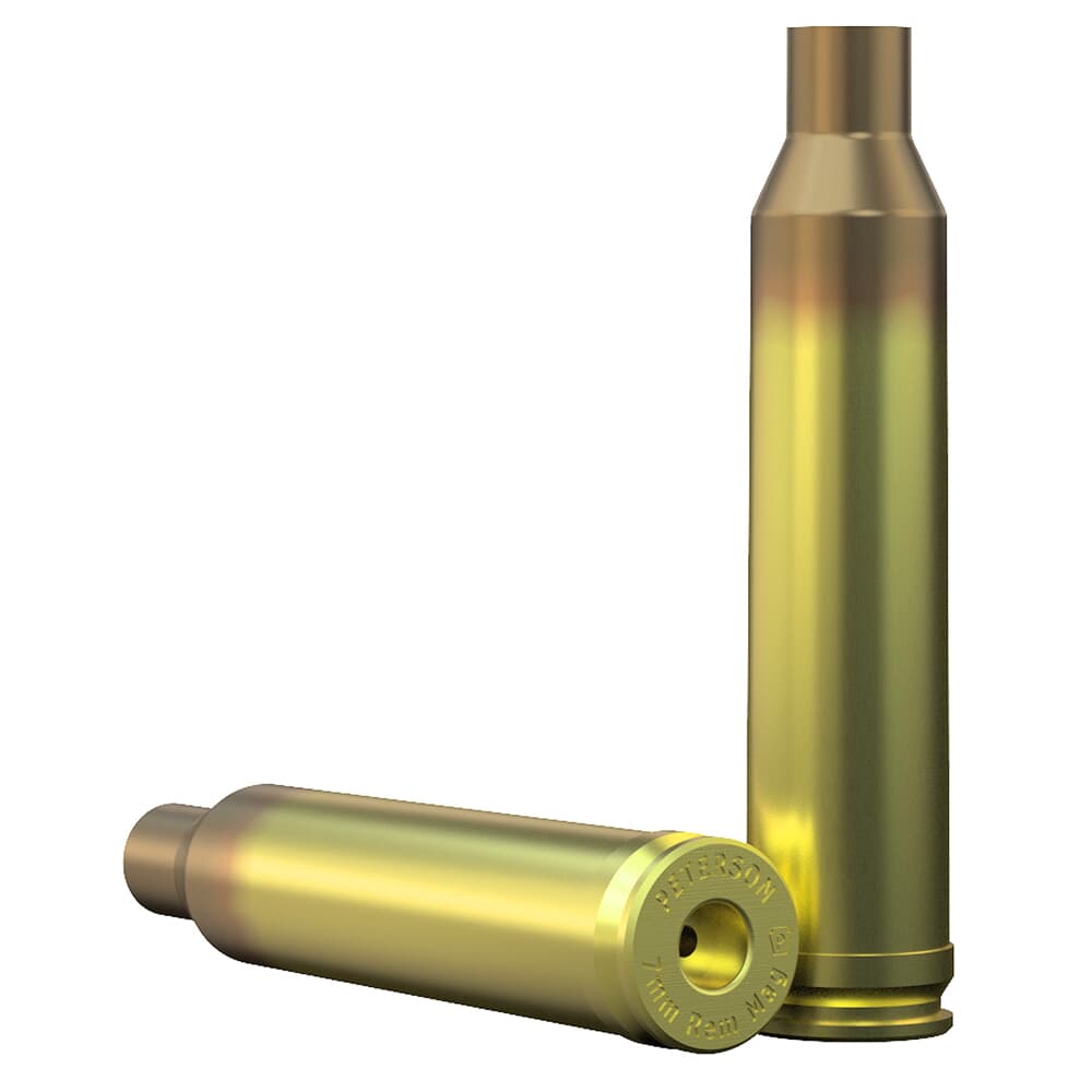 Peterson 7MM Rem Mag Casing Box of 50 PCC7MMRM50