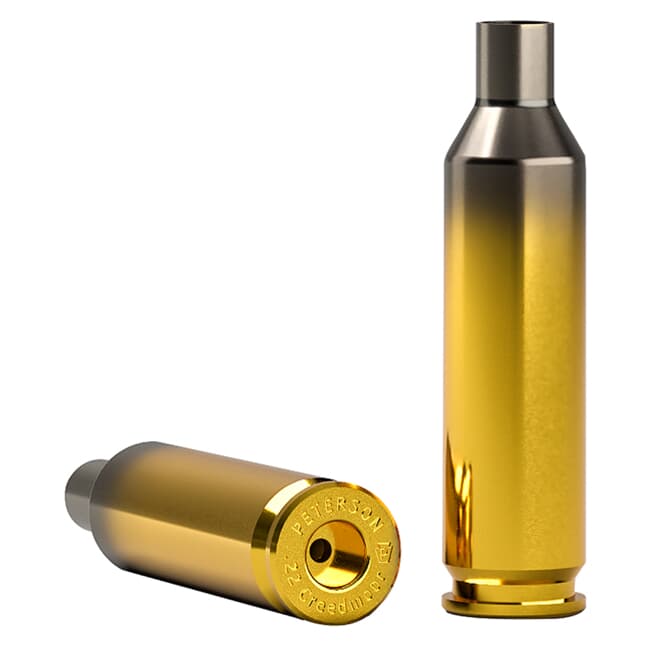 Peterson .22 Creedmoor Casing Box of 50 PCC22CRD50