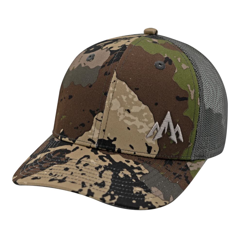 Pnuma Outdoors Hex Camo Trucker Cap Caza OSFM CP-HX-CZ