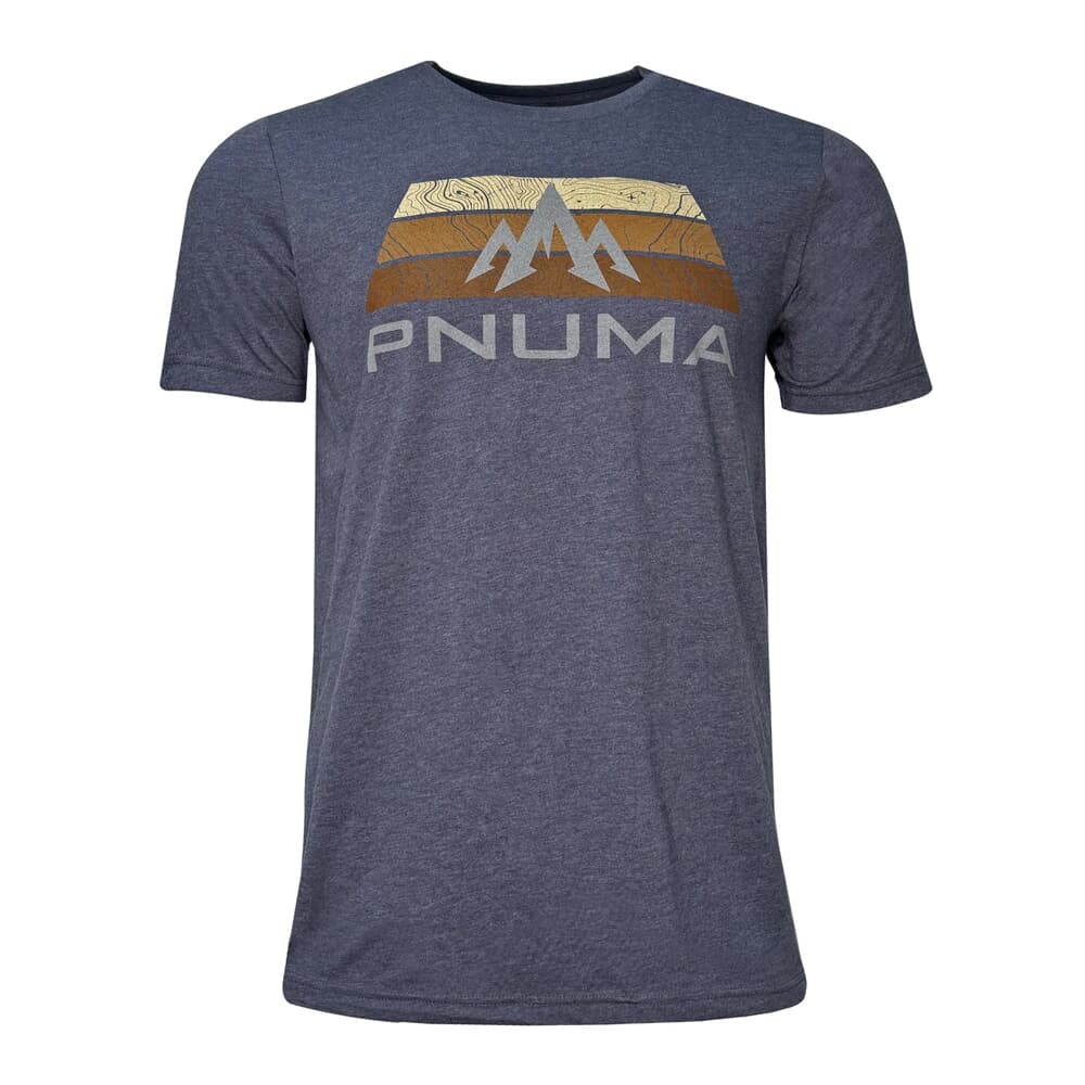 Pnuma Outdoors Topo Tee Shirt Navy XL SS-TS-TP-NV-XL