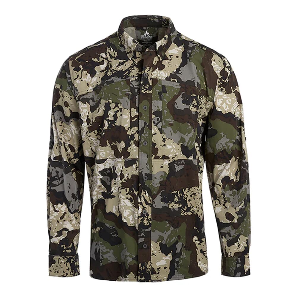 Pnuma Outdoors Shooter Shirt Long Sleeve Caza XL SS-LS-CZ-XL