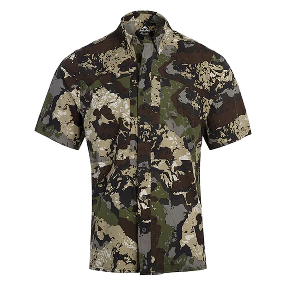 Pnuma Outdoors Shooter Shirt Short Sleeve Caza XL SS-SS-CZ-XL