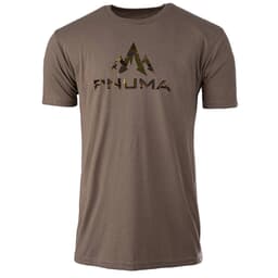 Pnuma Outdoors Lifestyle Caza Logo Tee Gray XL LS-TS-CL-XL