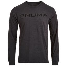 Pnuma Outdoors Side Swipe Long Sleeve Tee Shirt Dark Grey XL LS-TS-SS-DG-XL