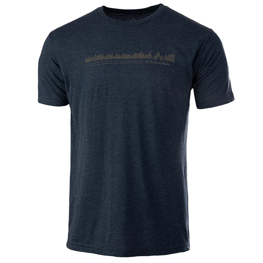 Pnuma Outdoors Lifestyle Tree Line Tee Indigo S LS-TS-TL-IN-S