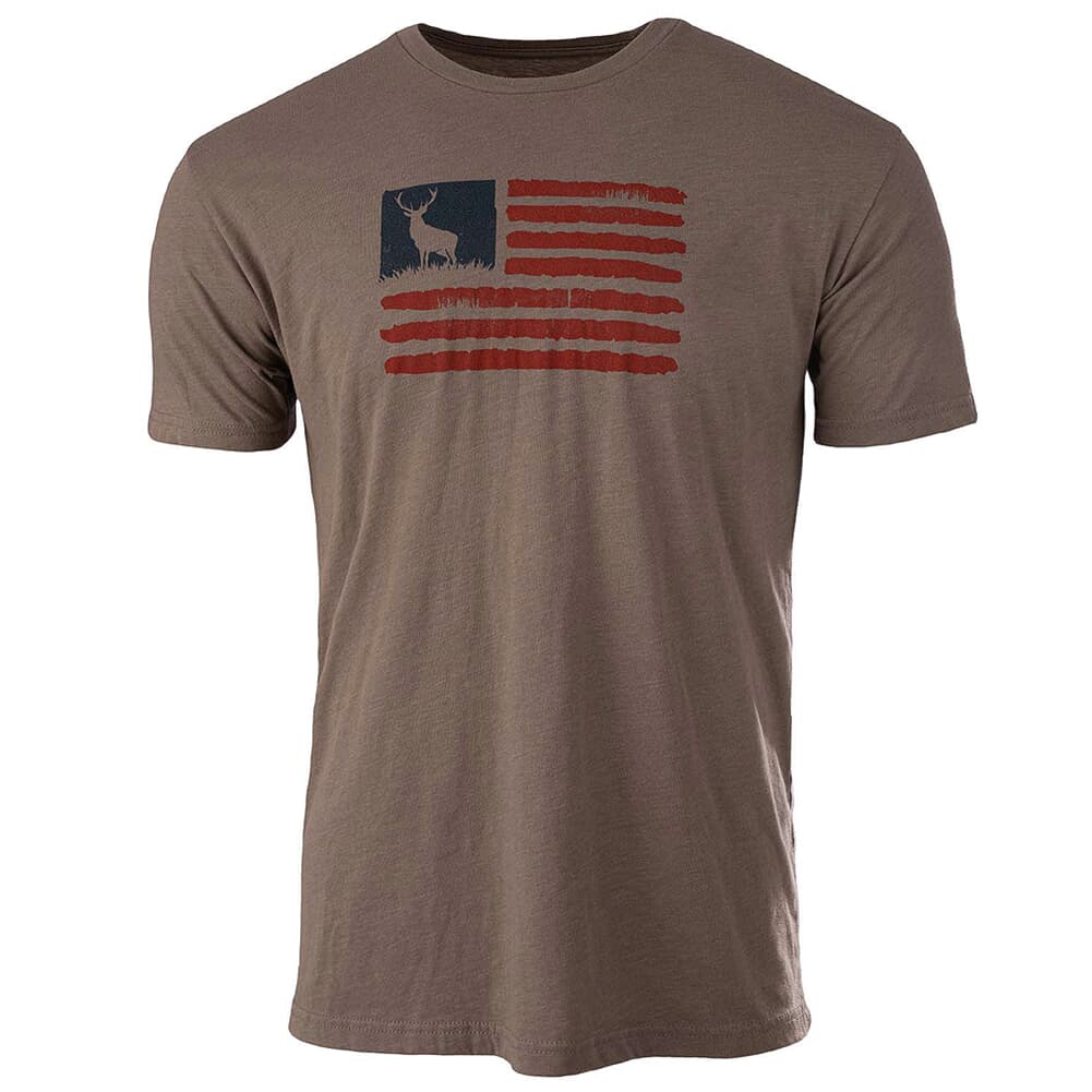 Pnuma Outdoors United We Stand Tee Gray S LS-TS-UH-S