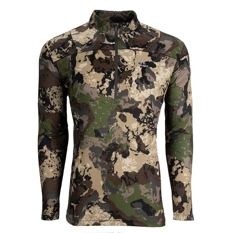 Pnuma Outdoor Renegade 1/4 Zip Pullover Caza Veil Camo S P302CS