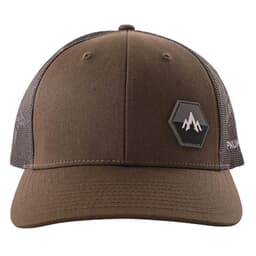 Pnuma Outdoors Lifestyle Mesh Trucker Cap Side Patch Brown OSFM P608T