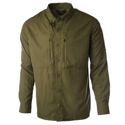 Pnuma Outdoors Long Sleeve Shooting Shirt Dark Olive 3XL PLSSSCYXXX