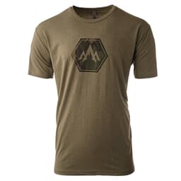 Pnuma Outdoors Lifestyle Camo Hex Tee Light Olive L PSSCHOL