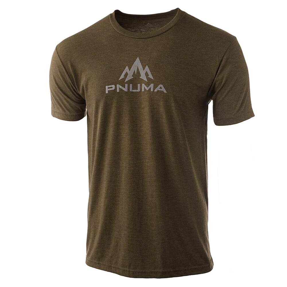Pnuma Outdoors Lifestyle Logo Mark Tee Military Green PSSLMMG For Sale ...
