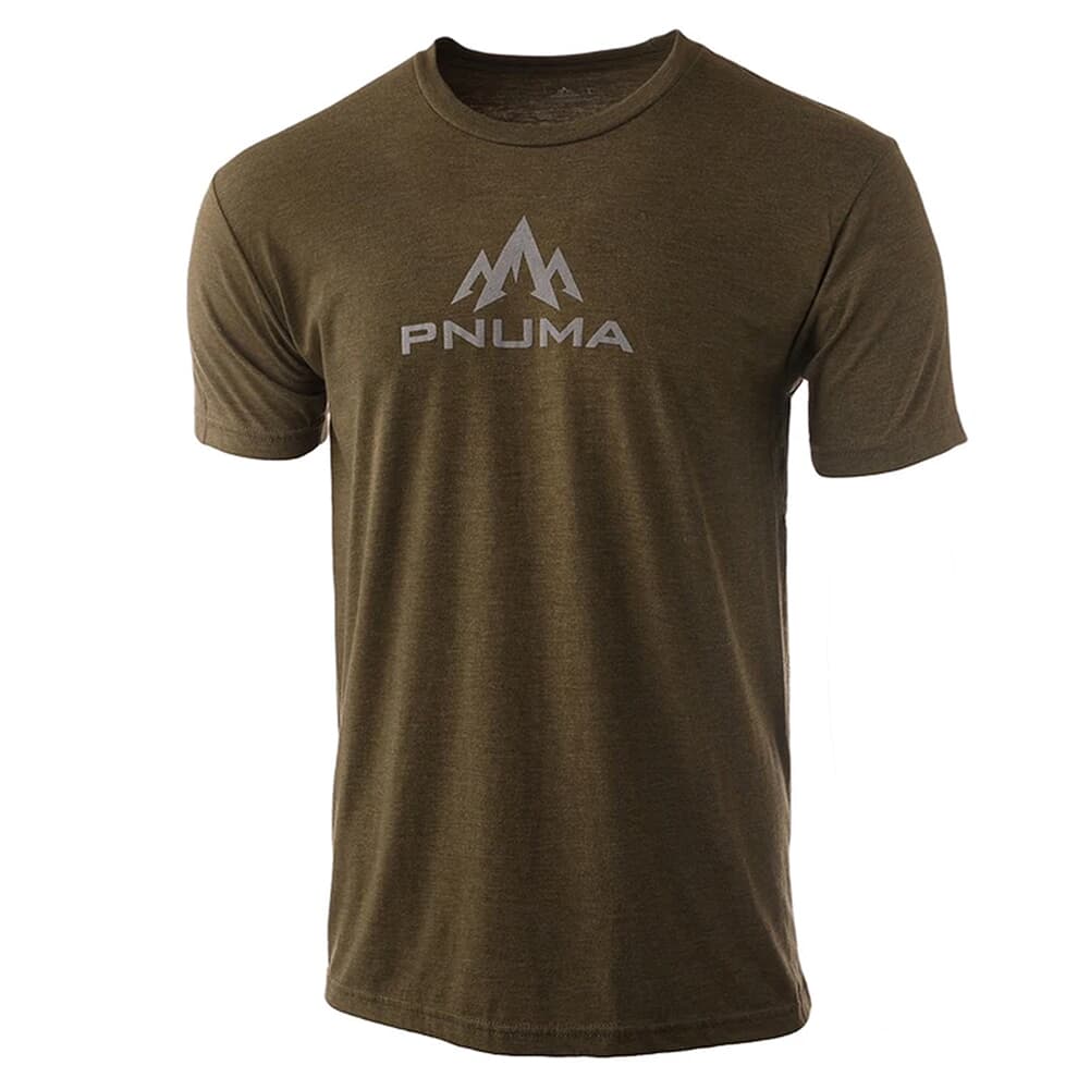 Pnuma Outdoors Lifestyle Logo Mark Tee Military Green S PSSLMMGS