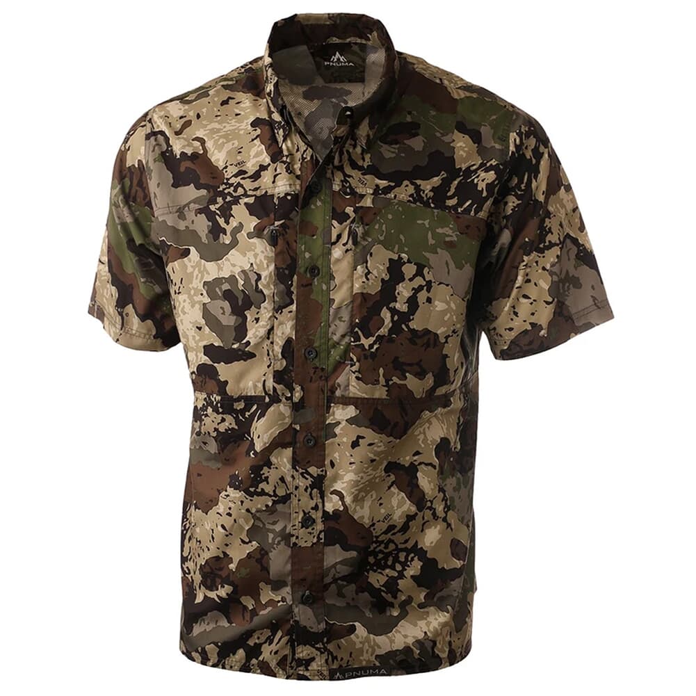 Pnuma Outdoors Short Sleeve Shooting Shirt Caza 3XL PSSSSCXXX