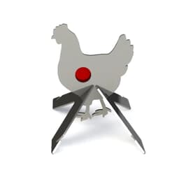 Precision Targets 1/4" Life-Size Chicken w/Reactive Vitals & Stand 1-4-LSCRVS