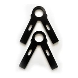 Precision Targets 3/4" Conduit Leg/Cross Bar Brackets 2pc 3-4-CLCBB-2