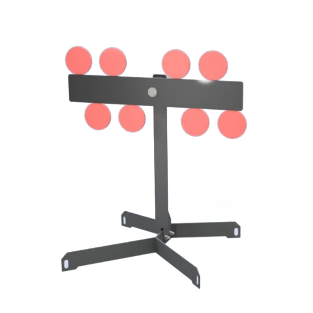 Precision Targets Doc Ock 3/8" AR500 8-Target Plate Rack DO-3-8-8TPR