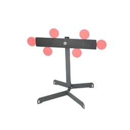 Precision Targets Double Triple Thread 3/8" AR500 6-Plate Rack DTT-3-8-6PR