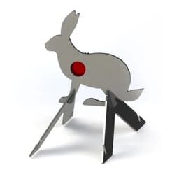 Precision Targets Life-Size Cottontial Rabbit w/Reactive Vitals & Stand LSCRRVS