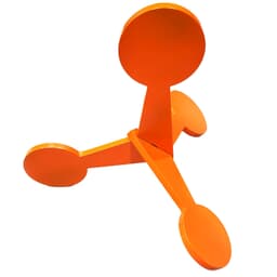 Precision Targets 3"x1/4" Jumpin' Jack Target 3X1-4-JJT