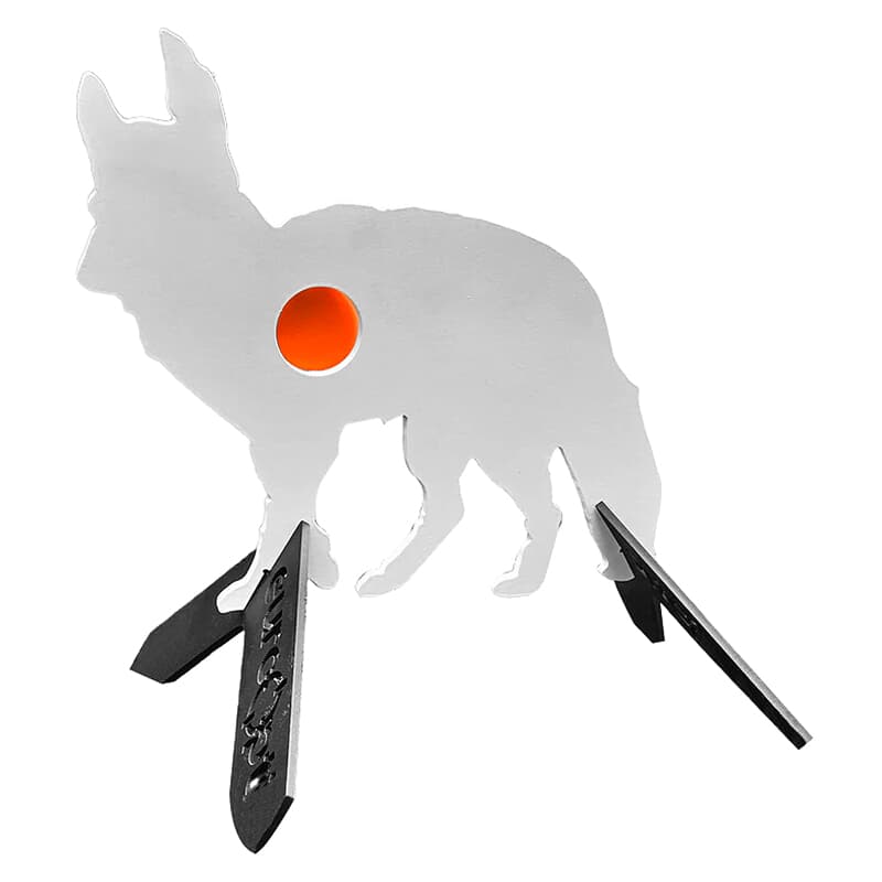 Precision Targets 3/8&quot; Life-Size Fox w/Reactive Vitals &amp; Stand 3-8-LSFRVS