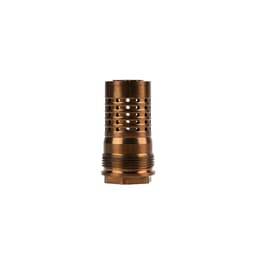 Q, LLC. Rear End 1/2"x28 90-Degree Shoulder Quickie Fast-Attach Muzzle Brake RE-CB-1/2X28