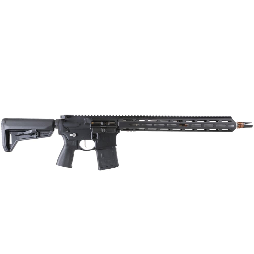 Q, LLC. Sugar Weasel 5.56 NATO 16&quot; Black Rifle w/2-Piece Flash Hider SW-556-16IN-RIFLE-BLK