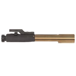 Q, LLC. AR-15 Stainless Steel/Black SCAR-Cut Two-Piece Bolt Carrier Group ACC-AR-BCG-2PC
