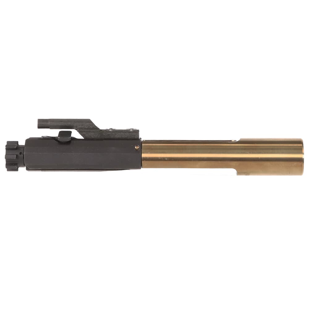 Q, LLC. AR-15 Stainless Steel/Black SCAR-Cut Two-Piece Bolt Carrier Group ACC-AR-BCG-2PC