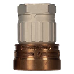 Q, LLC. Erect9r Threeway Tri Lug Clear Anodized Mount ACC-E9-MOUNT-TRILUG-CLEAR