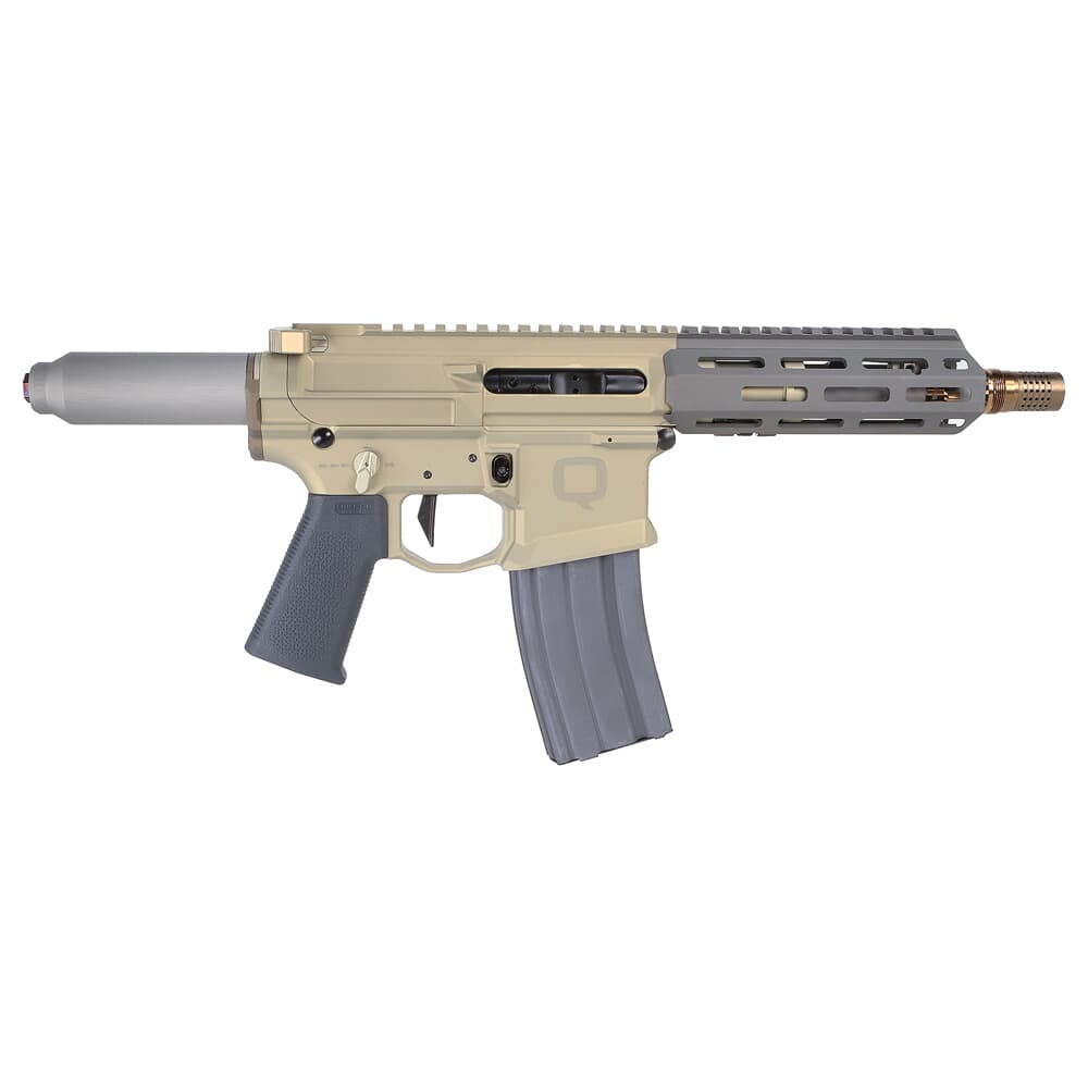 Q, LLC. Honey Badger .300 BLK 7&quot; 1:5 Twist Pistol HB-300BLK-7IN-PISTOL-NB
