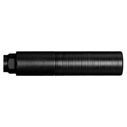 Q, LLC. PorQ CHOP 8.6 BLK Stainless Steel M18x1.5 8.6"x1.75" Quick Attach Silencer SIL-PC-QUICKIE-86