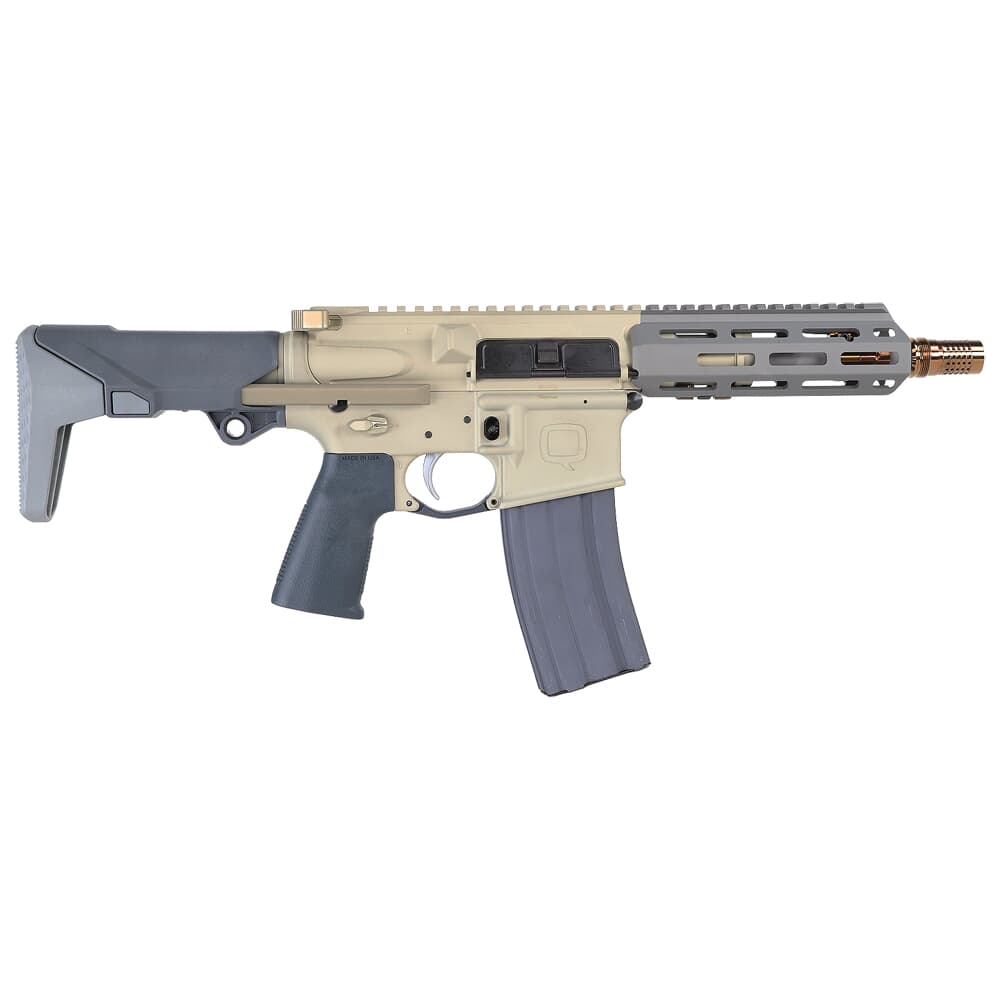 Q, LLC. Sugar Weasel .300 BLK 7&quot; SBR (NFA) w/Shorty Stock SW-300BLK-7IN-SHORTY