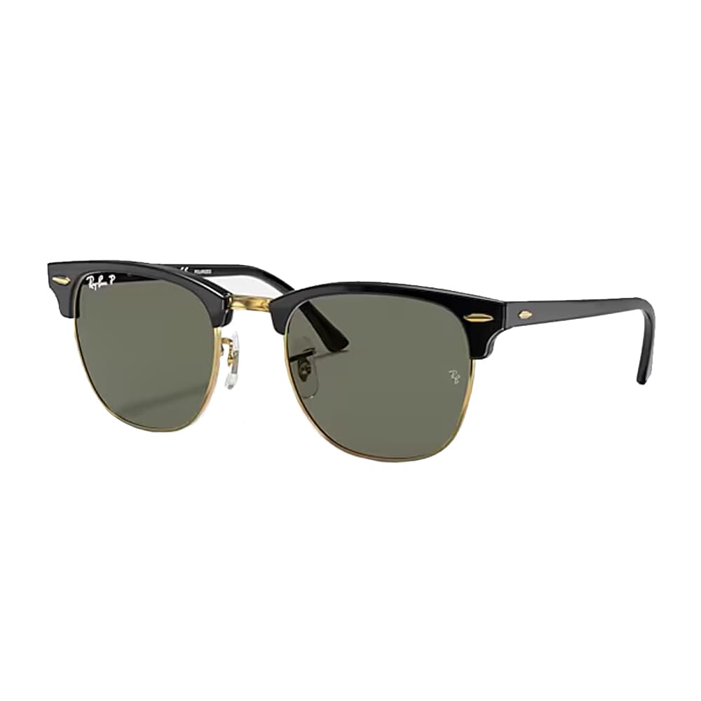 Ray-Ban Clubmaster Black G-15 Green Polar 0RB3016-9015855