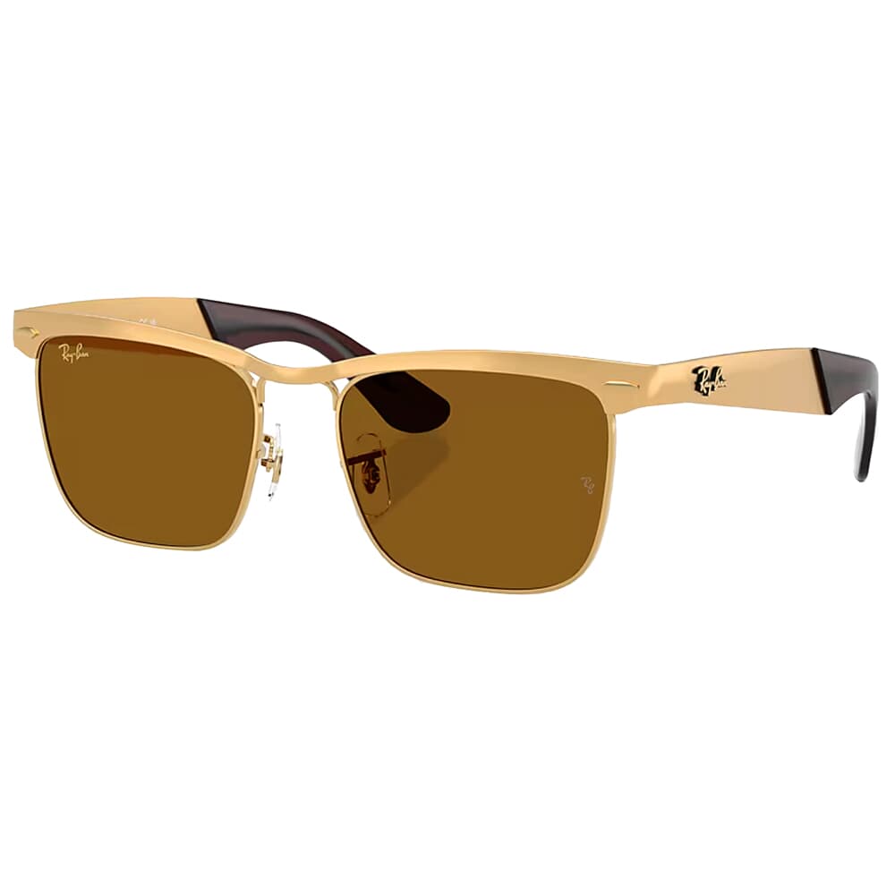 Ray-Ban Wayfarer Deluxe Sandblasted Legend Gold Brown 0RB3875-92763156