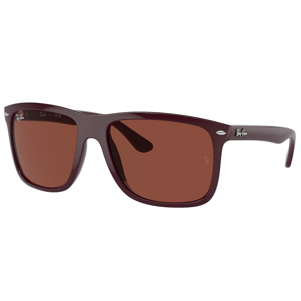 Ray-Ban 0RB4547 Bordeaux Sunglasses w/Red Lenses 0RB4547-6718C5-57