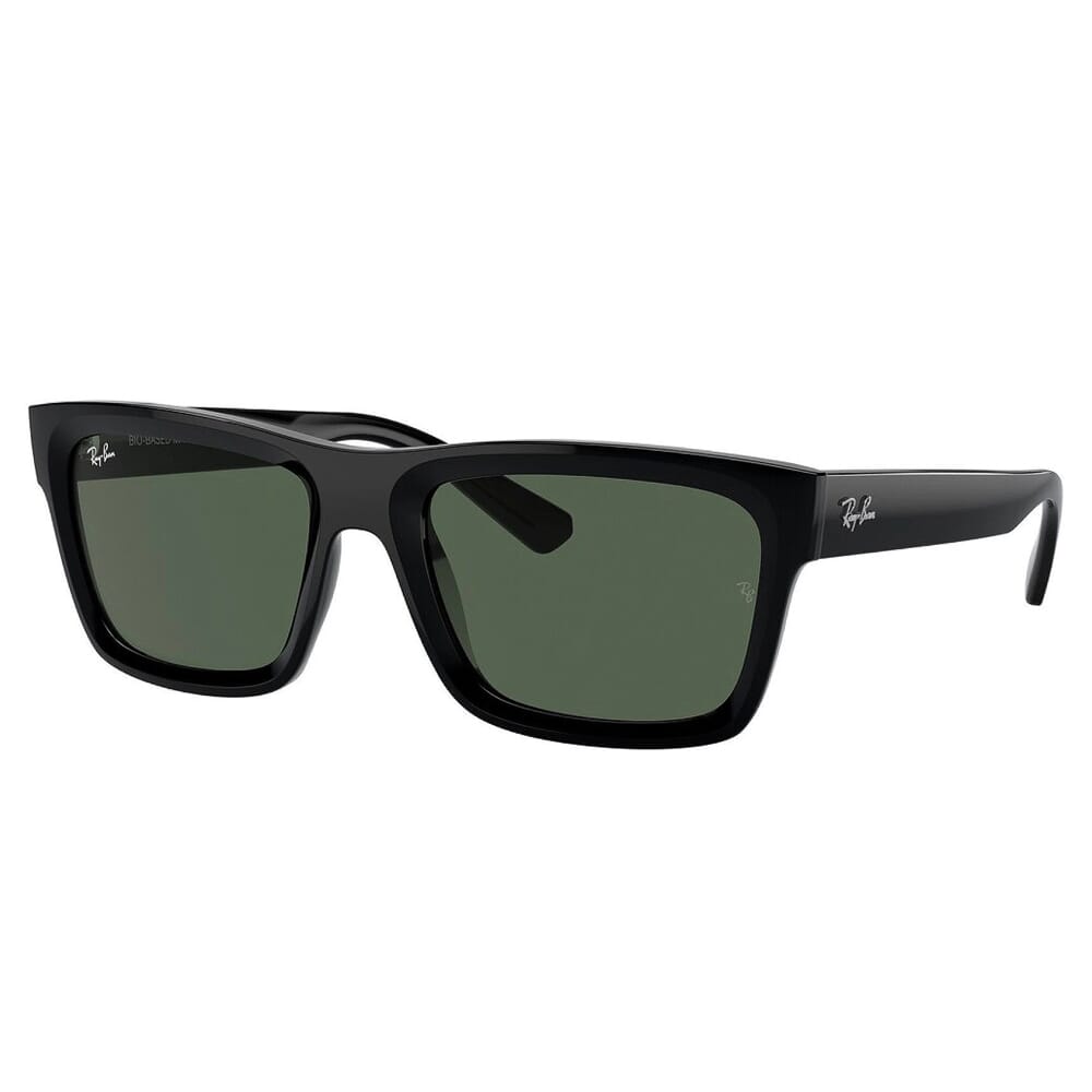 Ray-Ban 0RB4396 Black Sunglasses w/Dark Green Lenses 0RB4396-667771-54