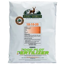 Real World Wildlife Products 10-10-20 Feritlizer 40lb Bag 10-10-20-FERTILIZER-40LB