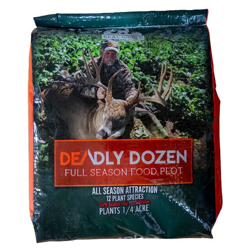 Real World Wildlife Products Deadly Dozen 1/4 Acre, 12.5lb Bag DEADLY-DOZEN-12.5LB
