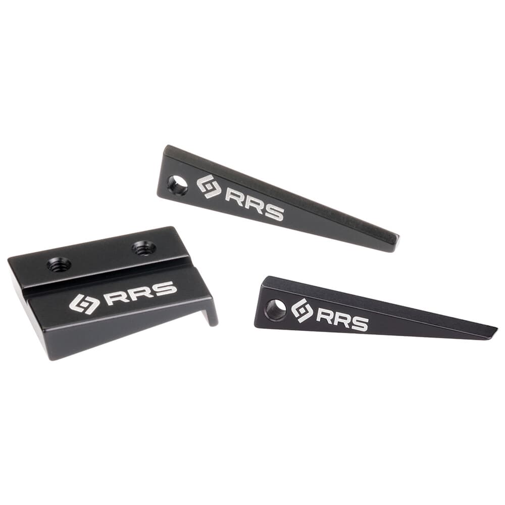 Really Right Stuff Scope Ring Leveler Kit w/(1) Scope Leveler Base, 1/4"-1/2" & 3/16"-7/16" Leveler Wedges & Hex Key SRL