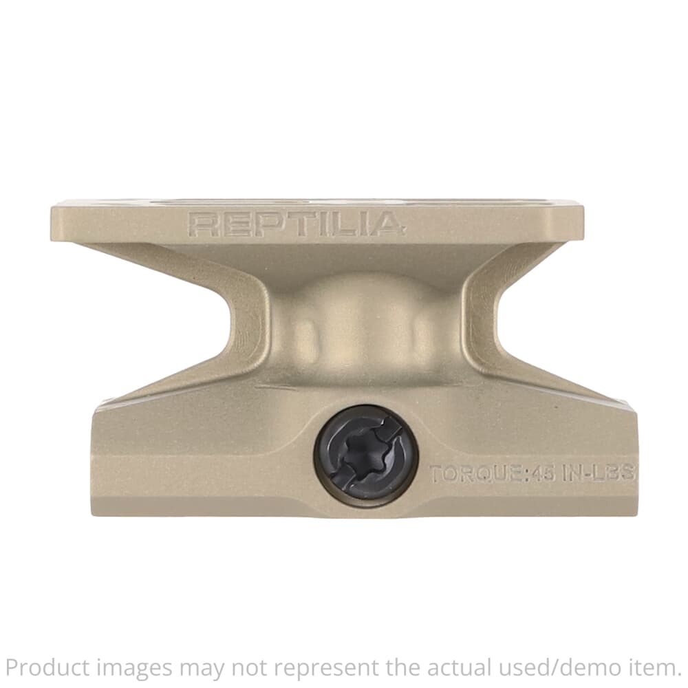 OPEN BOX DEMO Reptilia DOT 1.93" Clear Anodized Mount for Holosun AEMS 100-213 - Like New USED10466
